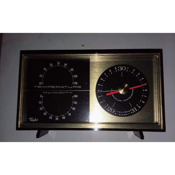 Vintage Taylor Instrumental Companies Desktop Weather Station - Picture 9 of 15